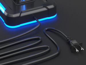headset holder power cable