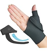Comfort Cool Thumb CMC Abduction Splint – Moldable Wrap with Thermoplastic Insert Holds Thumb in ...