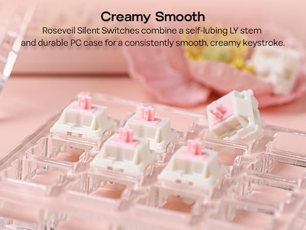 EPOMAKER Roseveil Silent Linear Mechanical Switch