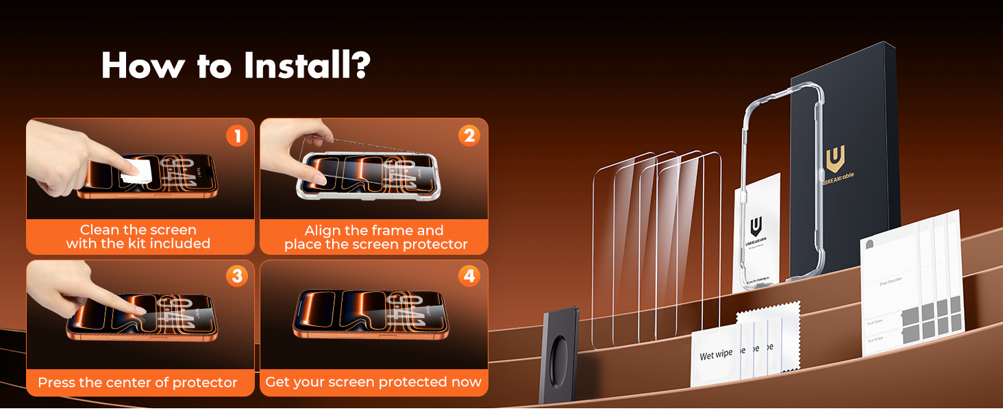iPhone 17 Pro Max screen protector