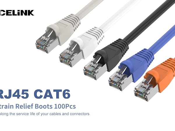 RJ45 STRAIN RELIEF BOOTS