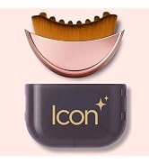 Icon Lymphatic Contour Face Brush, Reduces Puffiness & Restores Definition, Ultra-Soft Face Brush...