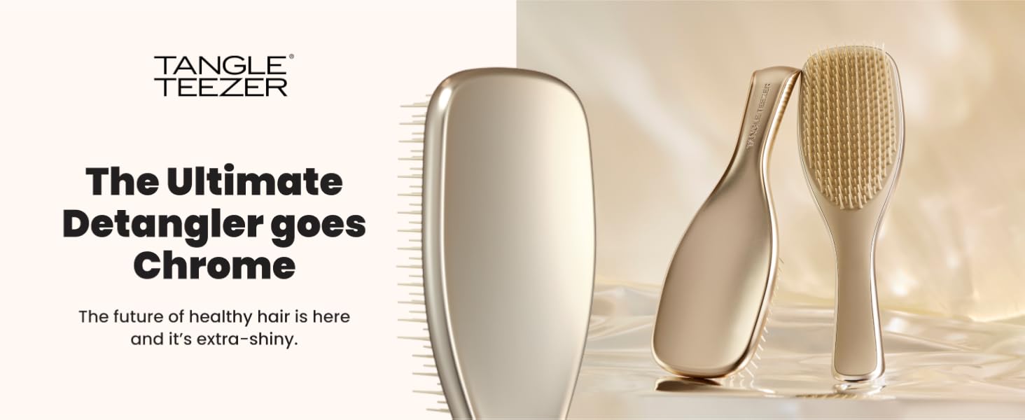 Tangle Teezer Chrome Ultimate Detangler Brush
