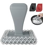TOPULORS Cast Iron Scrubber & Scraper Kit 316 Steel Cast Iron Cleaner Chainmail Scrubber for Cast...