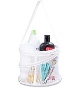 Handy Laundry Foldable Shower Caddy - Collapsible, Portable, Drainage Hole, Carry Handle, Large C...
