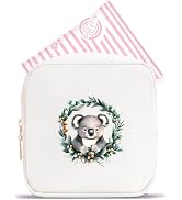 BJDAMAI Koala Mini Makeup Bag, Koala Gift For Women Girls, Cute Portable Zipper Pouch Cosmetic Ba...