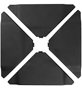 Abba Patio Umbrella Offset Base Stand 4PCS, Cantilever Umbrella, Light-Duty Square Stand, Sand Fi...