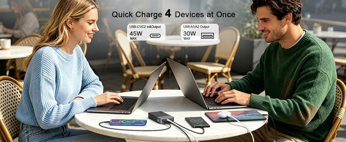 charge 4 devices at once