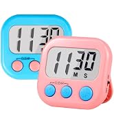 Timer for Kids Teachers Supplies Digital Kitchen Timers for Cooking Large Magnetic Classroom Time...