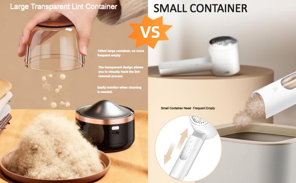 Large Capacity. Easy Cleaning. No Mess.