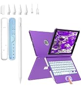 aMZCaSE Pencil for ipad(Pen Compatible with 2018-2024) Bundle with Case with iPad 9/8/7th Generat...
