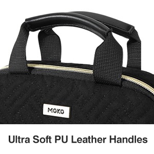 360° protective bag shockproof water-resistant laptop sleeve laptop sleeve bag with shoulder strap