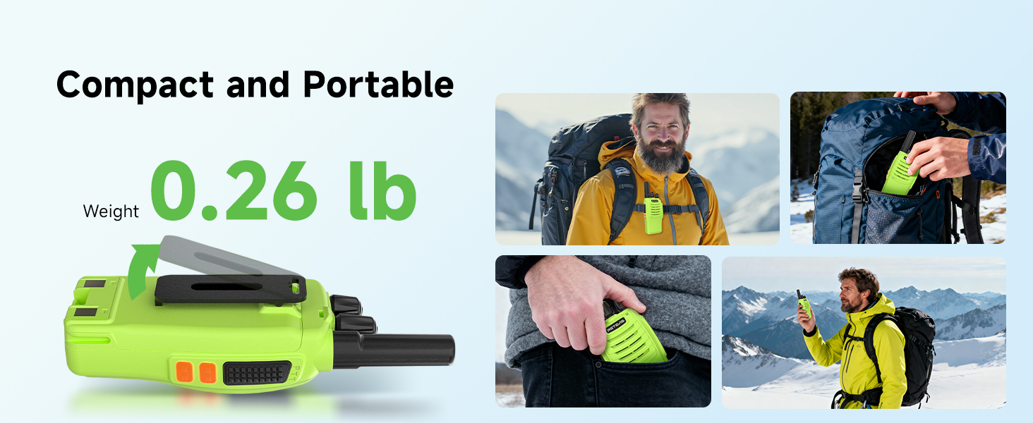 portable frs two-way radios family outdoor walkie-talkies long range