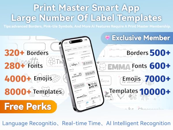 Phomemo D30 Mini Bluetooth Label Maker Machine