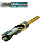 CORTOOL 5/8 Inch Drill Bit | Reduced Shank High Speed Steel | 5/8 Drill Bit for Metal and Steel |...