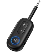 LOFICOPER Bluetooth Transmitter Receiver, Airplane Bluetooth 5.3 Adapter, 3.5mm AUX Wireless Audi...