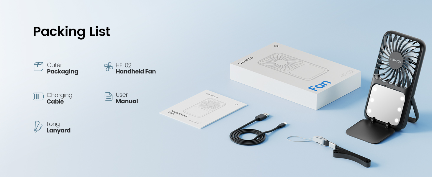 handheld fan