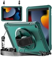 ZenRich New Slim Hard Case for iPad 9th/8th/7th Generation 10.2'', Rugged Shockproof Drop-Proof K...