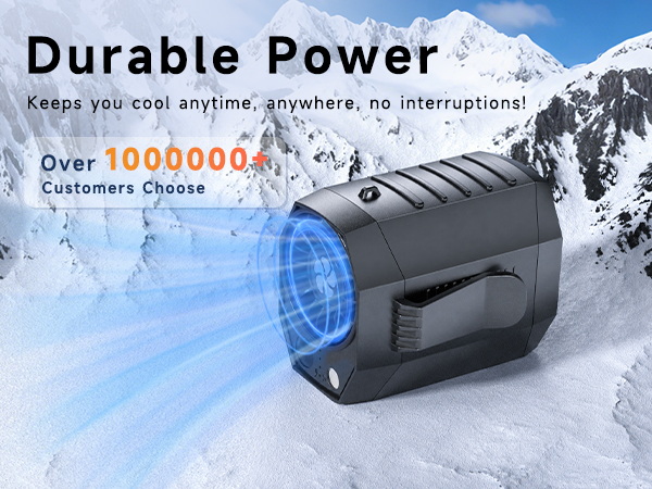 rechargeable fan portable