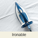 projector screen ironable