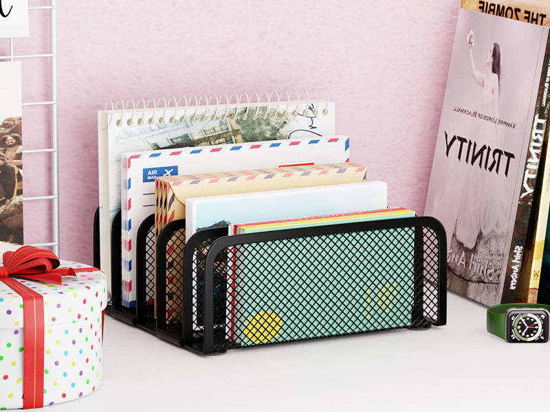 mail organizer countertop