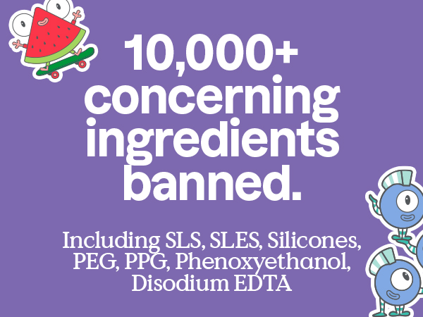 CONCERNING INGREDIENTS BANNED