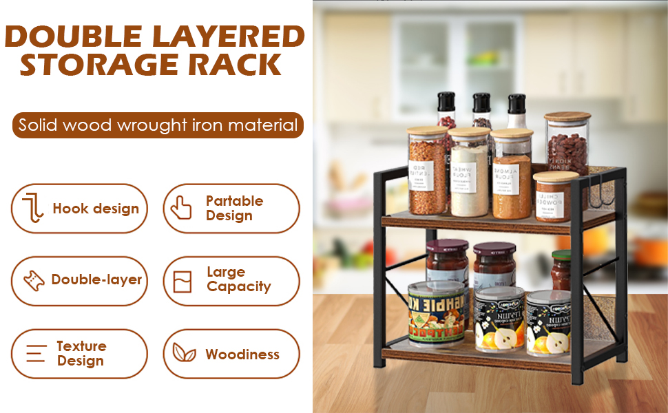 Coffee Bar Station Organizer