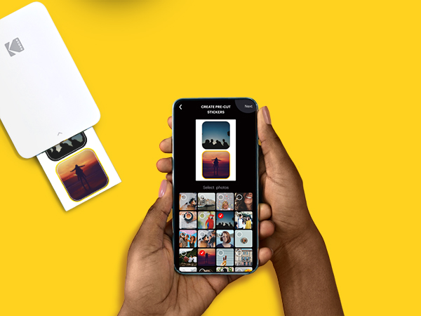 Kodak 2”x3” Premium Zink Pre-Cut Sticker Photo Paper