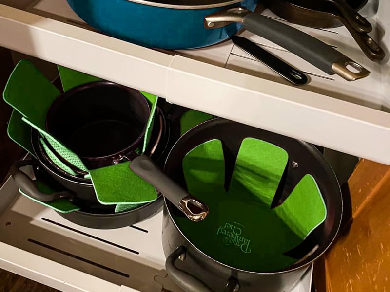 21" Deep Expandable Slide Out Drawer Organizers
