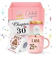30th Birthday Gifts for Her 30 Year Old Birthday Gifts for Women Happy 30th Birthday Decorations ...