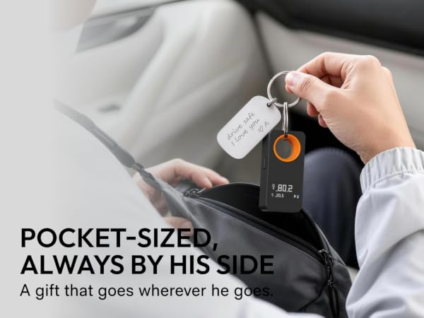 HOTO Pocket-Size Laser Measuring Tool, EDC Gadget Birthday Gift for Men Dad