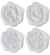 BEISHIDA 300PCS Merry Christmas Envelope Seal Sticker, 4 Styles Silver Embossed Christmas Sticker...