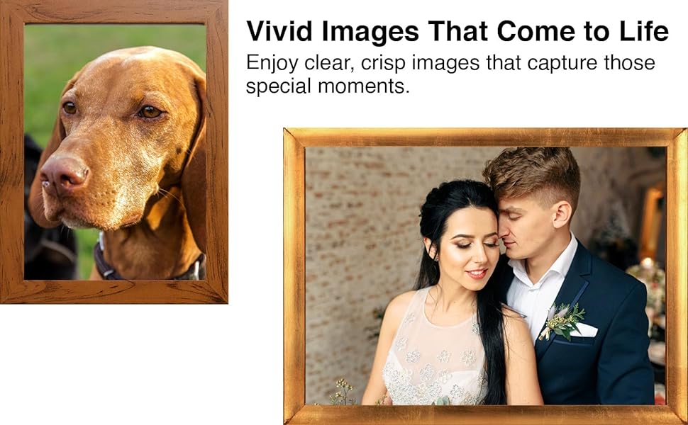 Vivid images that come to life enjoy crisp images that capture special moments in your life