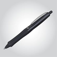 Photo shows Dr. Grip Full Black pen