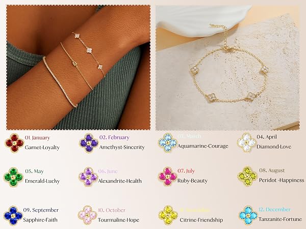 stackable bracelets for women
