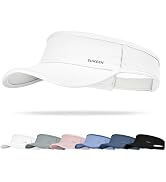 Sukeen Sports Sun Visor Men Women Lightweight Quick-Dry Visor Hat with Sunglasses Slots Athletic ...