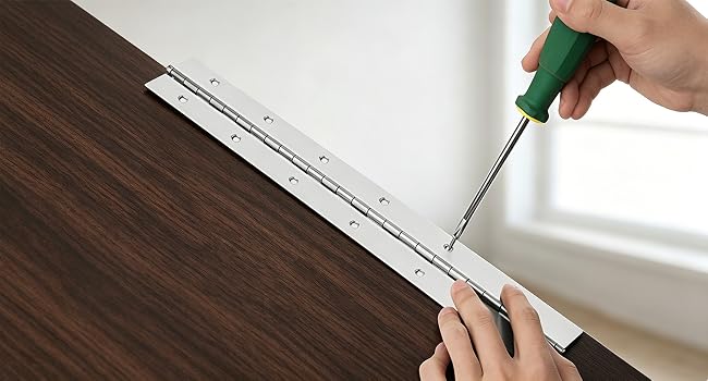 Heavy Duty Stainless Steel Piano Hinge