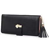 Pomelo Best RFID Wallets for Women Multi Card Slots ID Window | Large Capacity, 11 Card Slots, 3 ...