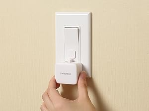 Attach near a rocker or button