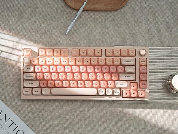 pink mechanical keyboard