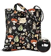 Miss Adola Aesthetic Cotton Tote Bag for Women - Reusable Shoulder Bag with Buckle Fabric Bag for...