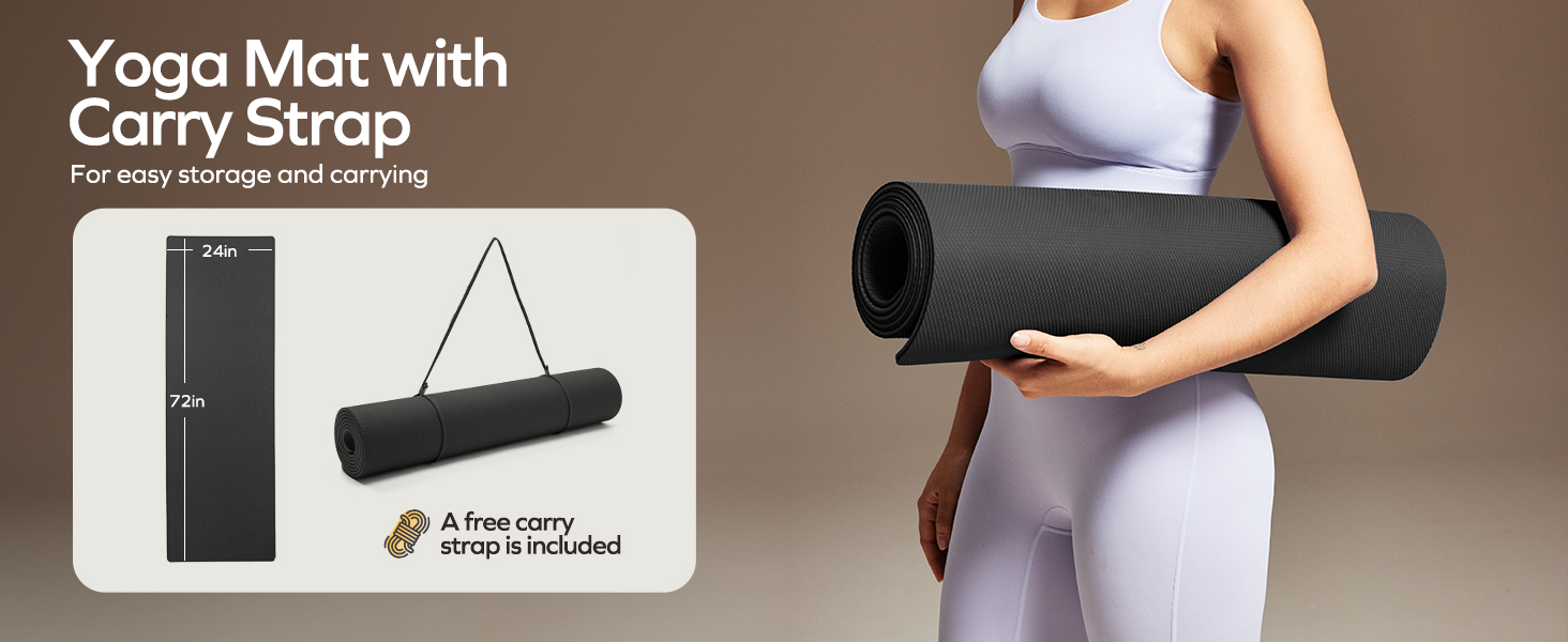 yoga mat thick eco tpe yoga mat non slip yoga mats for women hot yoga mat for men exercise