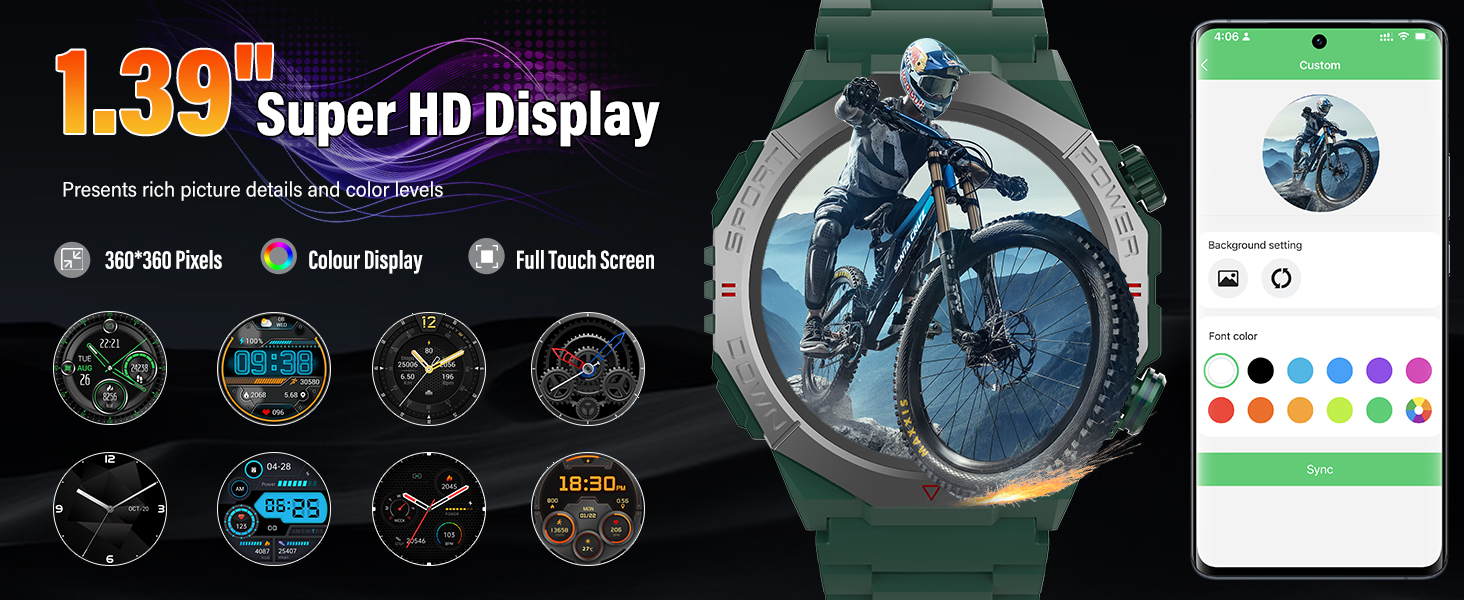 smartwatch for men mens smart watch sports watch waterproof watches for men