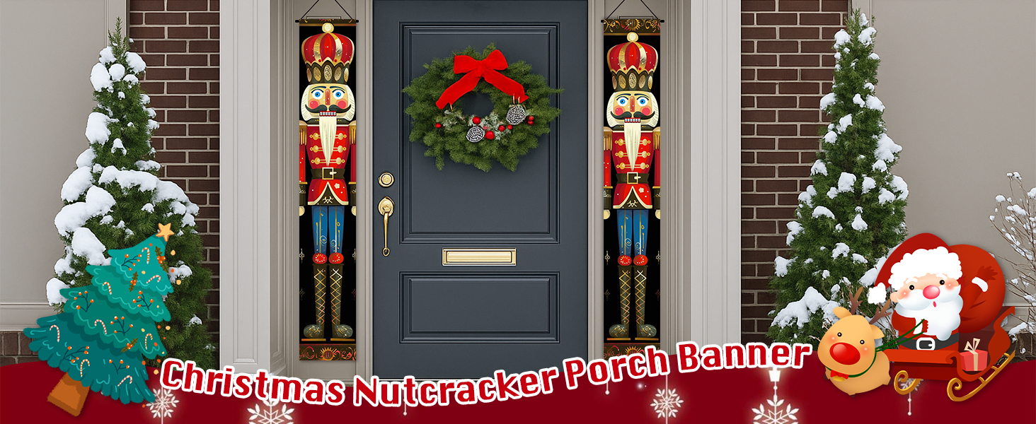 Christmas doorway decoration