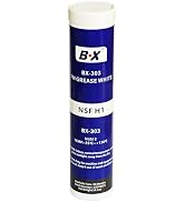 BX-303 FM Food Grade Grease NSF H1 Certified White Lithium Grease Lubricant for Food Machinery, B...