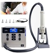 Hot Air Rework Station, ST-862D 1000W Digital Display Automatic Sleep Hot Air Gun Soldering Stati...