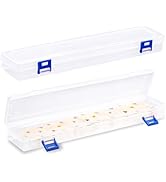 4 Pcs Fabric Strip Case, Jelly Cotton Fabric Patchwork Roll Organizer Bulletin Board Border Stora...