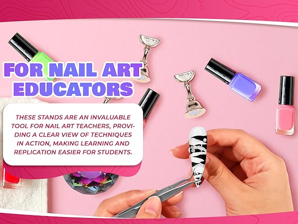 Nail Art Practice Stands