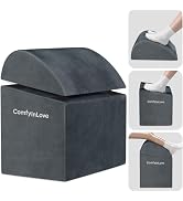 ComfyInLove Foot Rest for Under Desk at Work - Non-Slip Foot Stool with 3 Adjustable Heights, Erg...