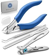Monspend Nail Clippers Men's Nail Large Nail Clipper, Large, Thick Nails and toenails Advanced Na...